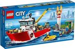 Lego City Fire Boat за 6 - 12 години