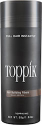 Toppik Hair Building Fibers with Keratin Hair Building Fibers Giant Dark Brown 55gr