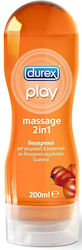 Durex Play Massage 2in1 Λιπαντικό Gel Guarana 200ml