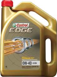 Castrol Συνθετικό Λάδι Αυτοκινήτου Edge Titanium FST A3/B4 0W-40 4lt