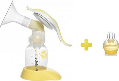 Medela Manual Single Breast Pump Harmony & Calma Yellow