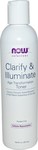 Now Foods Clarify & Illuminate Toner Лосион Почистване Лице 237мл