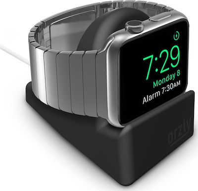 Orzly Compact Stand Stand Schwarz (Apple Watch 42mm)