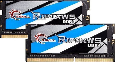 G.Skill Ripjaws 16GB DDR4 RAM with 2 Modules (2x8GB) and 2400 Speed for Laptop