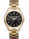 Michael Kors Women's Watch with Gold Metal Bracelet