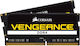 Corsair Vengeance 16GB DDR4 RAM mit 2 Modulen (2x8GB) und Geschwindigkeit 2400 für Laptop