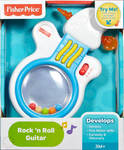 Fisher Price Musical Instrument Rock 'n Roll Guitar with Music for 3++ Months