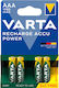 Varta Rechargeable Accu Επαναφορτιζόμενες Μπαταρίες AAA Ni-MH 1000mAh 1.2V 4τμχ