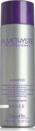 Farmavita Amethyste Silver For Blond, Grey & White H Shampoos for Coloured Hair 250ml