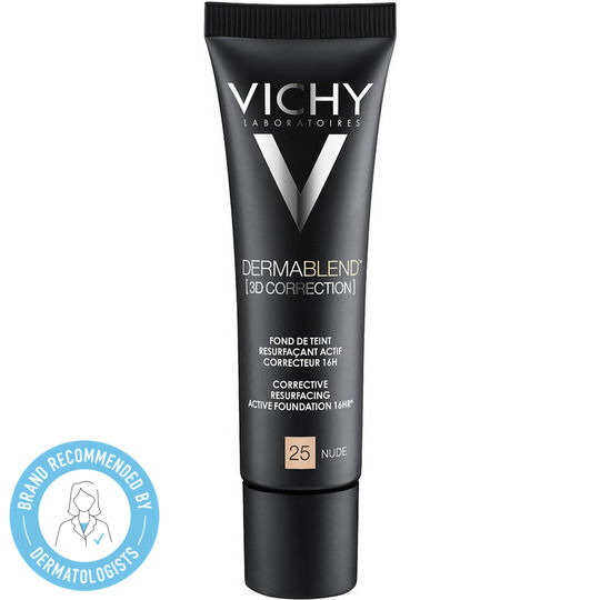 Vichy Dermablend 3D Correction Liquid Foundation 25 Nude 30ml