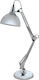 Eglo Borgillio Office Lamp with Foldable Arm for Socket E27 in Gray Color