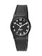 Q&Q VP34-060 Herrenuhr 34.4mm Batterie mit Schwarz Kautschukarmband