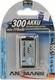 Ansmann Rechargable Battery 9V Ni-MH 300mAh 1pcs