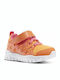 Realflex Train 4.0ALT Kids Sports Shoes Running with Hoop & Loop Closure Orange