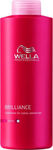 Wella Professionals Brilliance Thick Conditioner για Προστασία Χρώματος για Βαμμένα Μαλλιά 1000ml