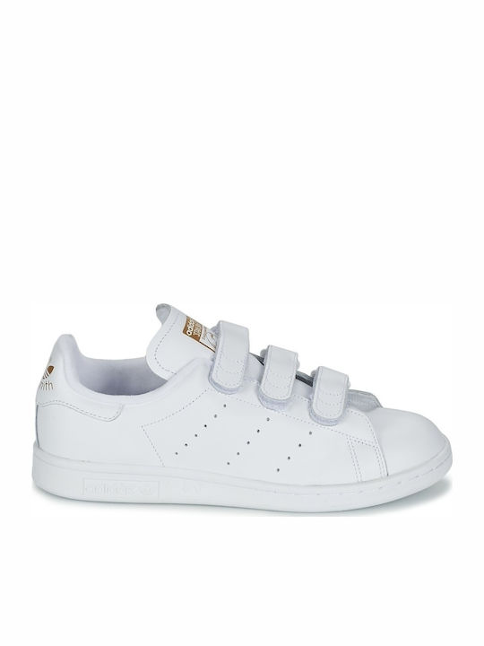 Adidas Stan Smith Sneakers Cloud White / Gold M...