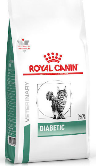 Royal Canin Veterinary Diet Diabetic DS 46 Trockenfutter für erwachsene Katzen mit Geflügel 0.4kg