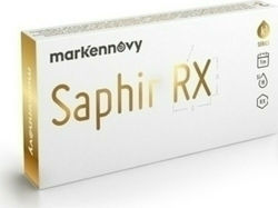 Mark'ennovy Saphir RX Toric 3 Μηνιαίοι Αστιγματικοί Φακοί Επαφής Σιλικόνης Υδρογέλης με UV Προστασία