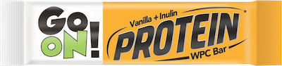 Go On Nutrition Protein Bar with 20% Protein & Flavor Vanilla 50gr