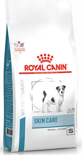 Royal Canin Veterinary Skin Care Small Dog 2kg Hrană Uscată fără Gluten pentru Câini Adulţi de Rase Mici cu Orez