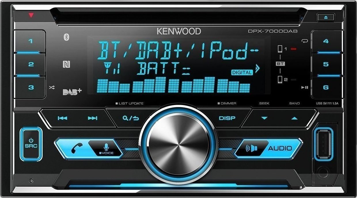 Kenwood DPX-7000DAB Ηχοσύστημα Αυτοκινήτου Universal 2DIN (Bluetooth