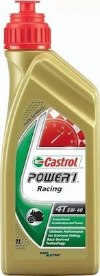 Castrol Power 1 Racing 4T Synthetic 5W-40 4-Stroke Motorcycle Motor Oil 1lt