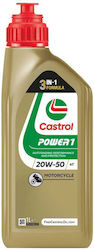 Castrol Power 1 Полусинтетично Масло 20W-50 1л