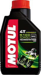 Motul 5100 4T Semi-synthetic Motorcycle Oil for Four-Stroke Engines 10W-50 1lt