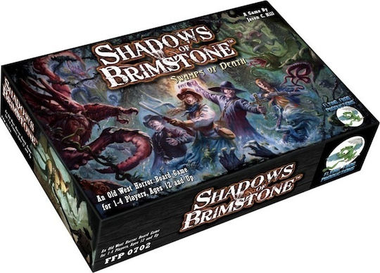 Board Game Shadows of Brimstone: Swamps of Death for 1-4 Players 12+ Years Old (EN) Flying Frog