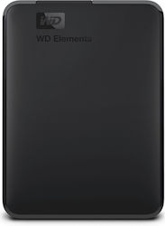 Western Digital Elements Portable USB 3.0 Extern HDD 3TB 2.5" Negru