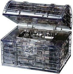 Black Treasure Chest Puzzle 3D 52 Pieces