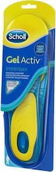 Scholl Gel Activ Everyday Ανατομικοί Πάτοι Shoes for Men F940014719 2pcs