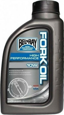 Bel-Ray High Performance Fork Motorcycle Suspension Oil 10W 1lt