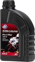 Fuchs Silkolene Pro 4 Plus Race Synthetic Motorcycle Oil for Four-Stroke Engines 10W-50 1lt