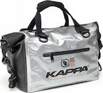 Kappa Moto WA406S Waterproof Motorcycle Tail Bag 15lt Silver