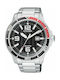 Citizen Ανδρικό Ρολόι 46mm Eco - Drive με Ασημί Μεταλλικό Μπρασελέ
