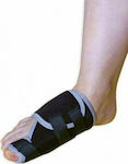 Ortholand Soft Hallux Valgus Schiene Ballenzeh Linke Seite in Schwarz Farbe