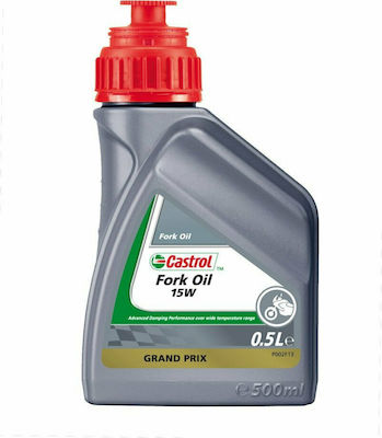 Castrol Fork Oil Synthetisch Motorrad-Gabelöl 15W 500ml