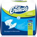 Endless Πάνα Ακράτειας Incontinence Diapers Large 15pcs