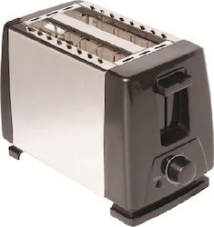 Crown CT-702 Φρυγανιέρα 2 Θέσεων 700W Inox