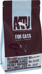 AATU Wild Caught Dry Food for Adult Cats with Salmon 1kg