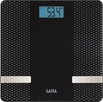 Laica PS 7002 Smart Bathroom Scale with Body Fat Counter & Bluetooth Black