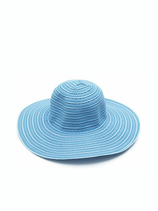 Fabric Striped Blue Hat 619 OEM