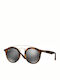 Ray Ban Sunglasses with Brown Tartaruga Plastic Frame and Silver Mirror Lens RB4256 6092/6G