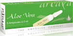 Arcaya Aloe Vera Feuchtigkeitsspendend Serum Gesicht 5x2ml