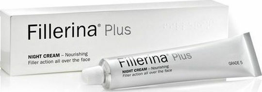 Labo Fillerina Plus Grade 5 24ωρη Κρέμα Προσώπου Νυκτός για Ανάπλαση & Ατέλειες με Υαλουρονικό Οξύ 50ml