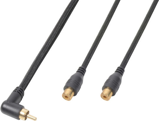Power Dynamics Cable RCA male - RCA female 0.3m 177.122