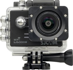 SJCAM SJ5000X Action Camera 4K Ultra HD Underwater (with Case) with WiFi Black with Screen 2"