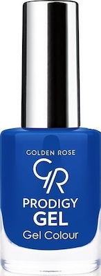 Golden Rose Prodigy Gel Colour Gloss Βερνίκι Νυχιών Μακράς Διαρκείας Μπλε 07 10.7ml