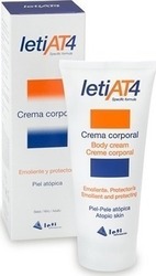 Leti Labs AT-4 Emollient & Protecting Body Cream Λοσιόν 200ml